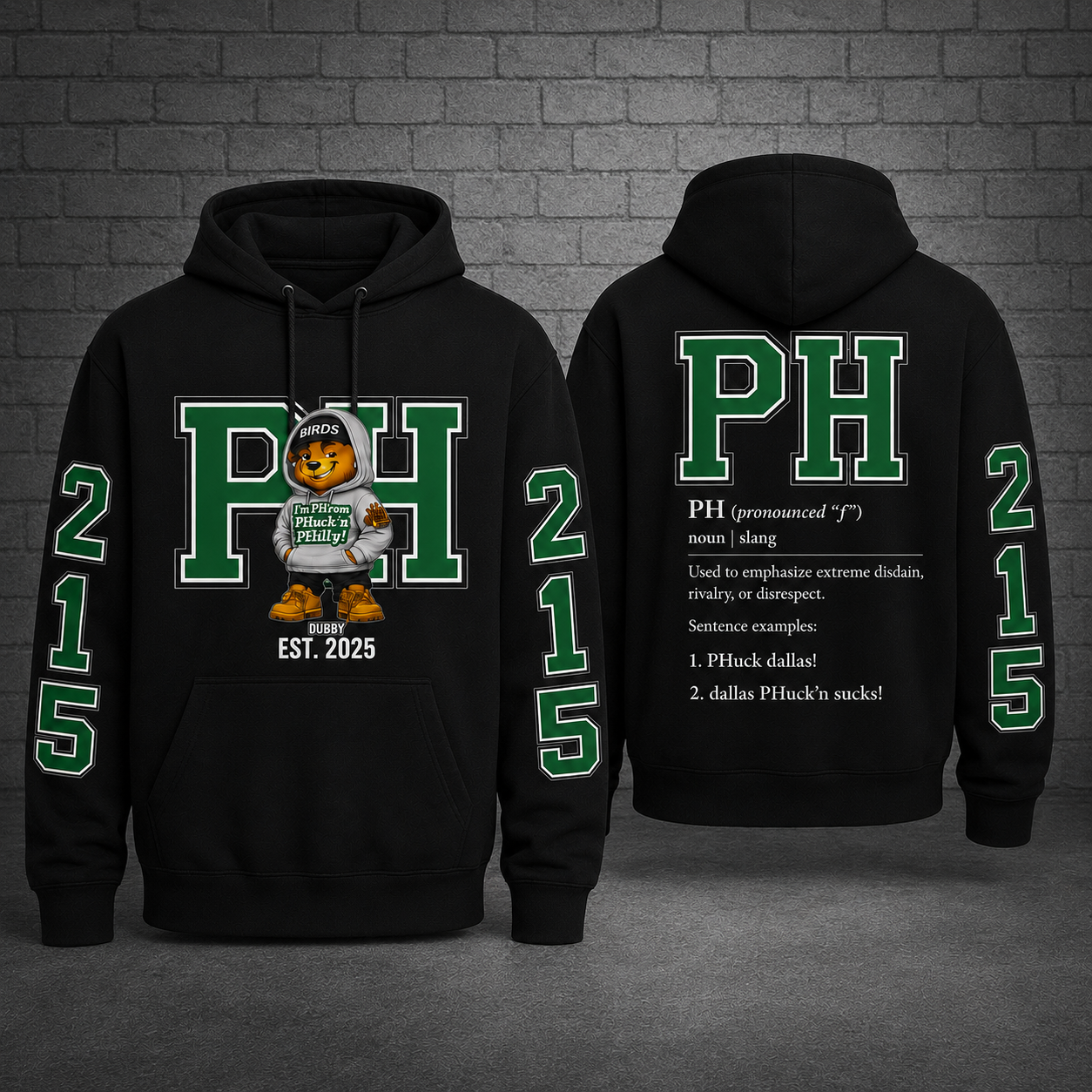 Team JAWNZ PH Hoodie - BIRDS Edition