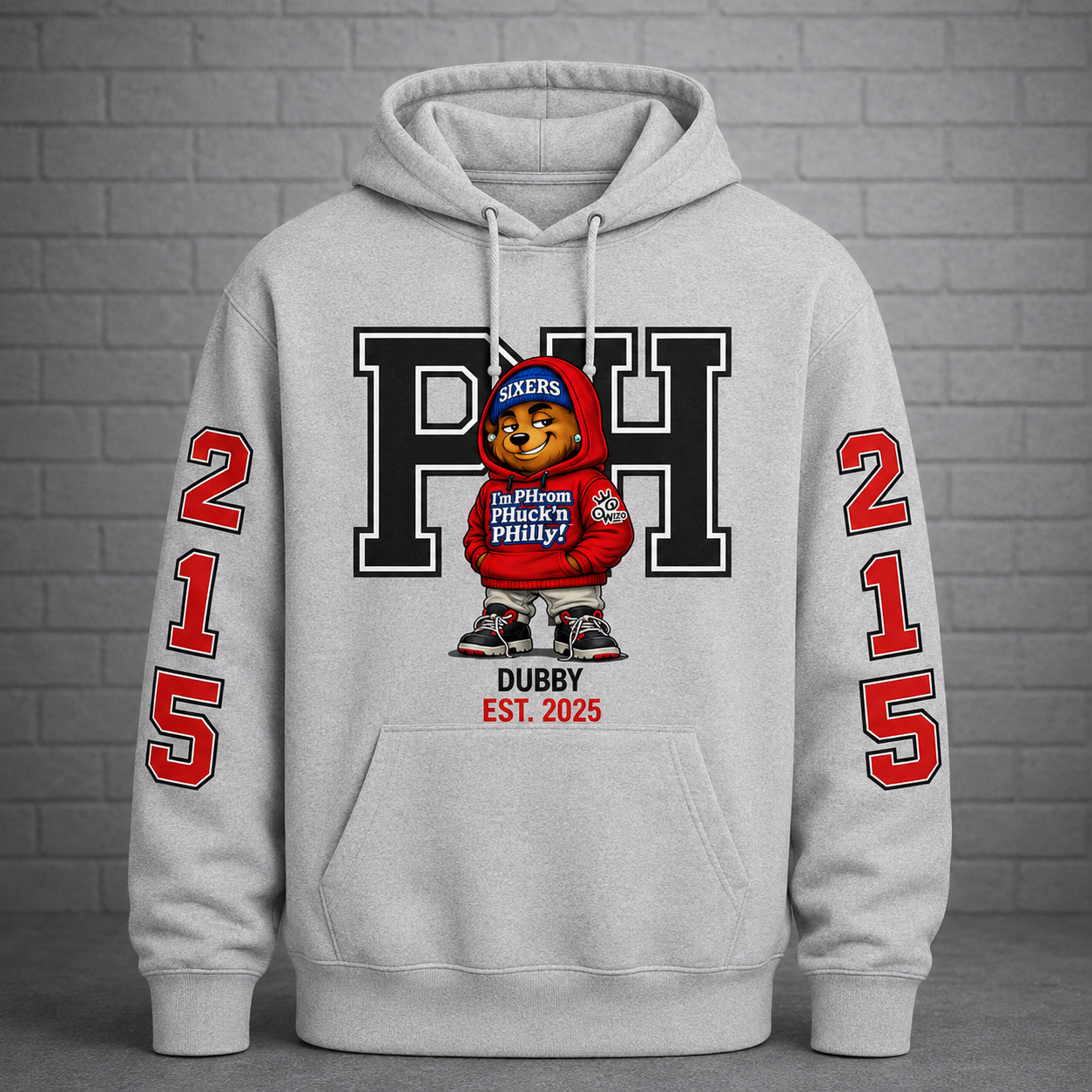 Team JAWNZ PH Hoodie - SIXERS Edition