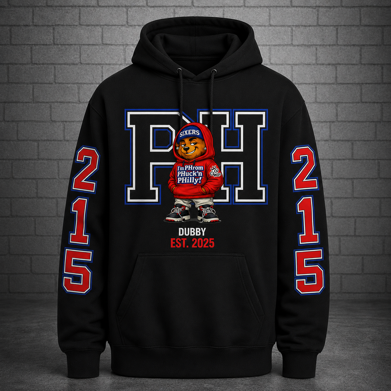 Team JAWNZ PH Hoodie - SIXERS Edition