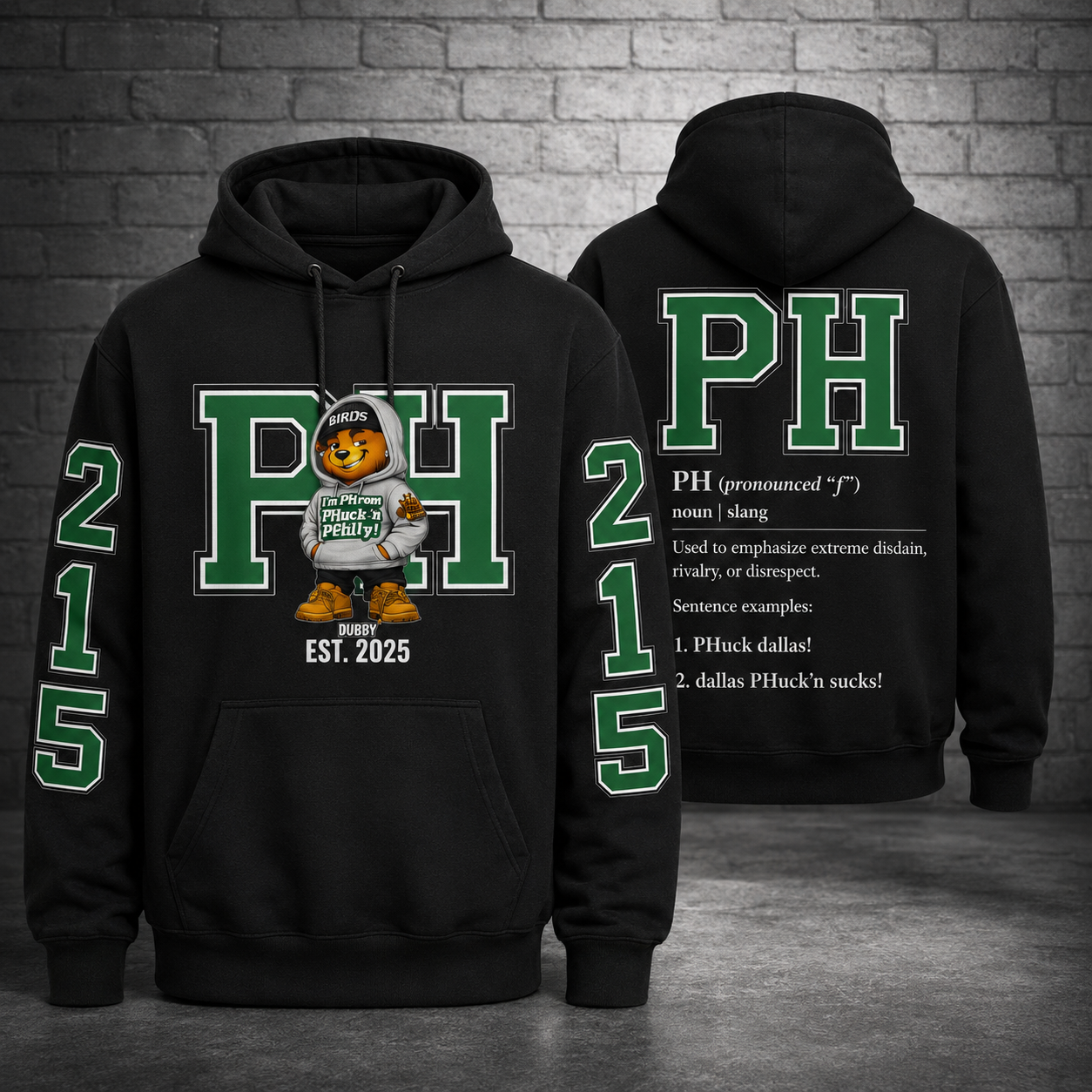 Team JAWNZ PH Hoodie - BIRDS Edition