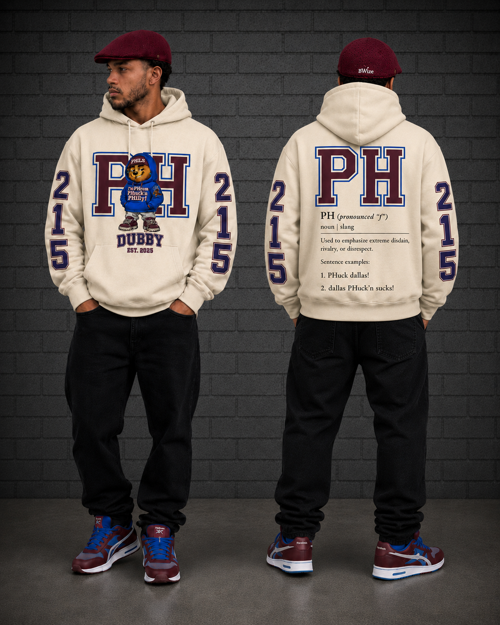 Team JAWNZ PH Hoodie - PHILS Classic Edition
