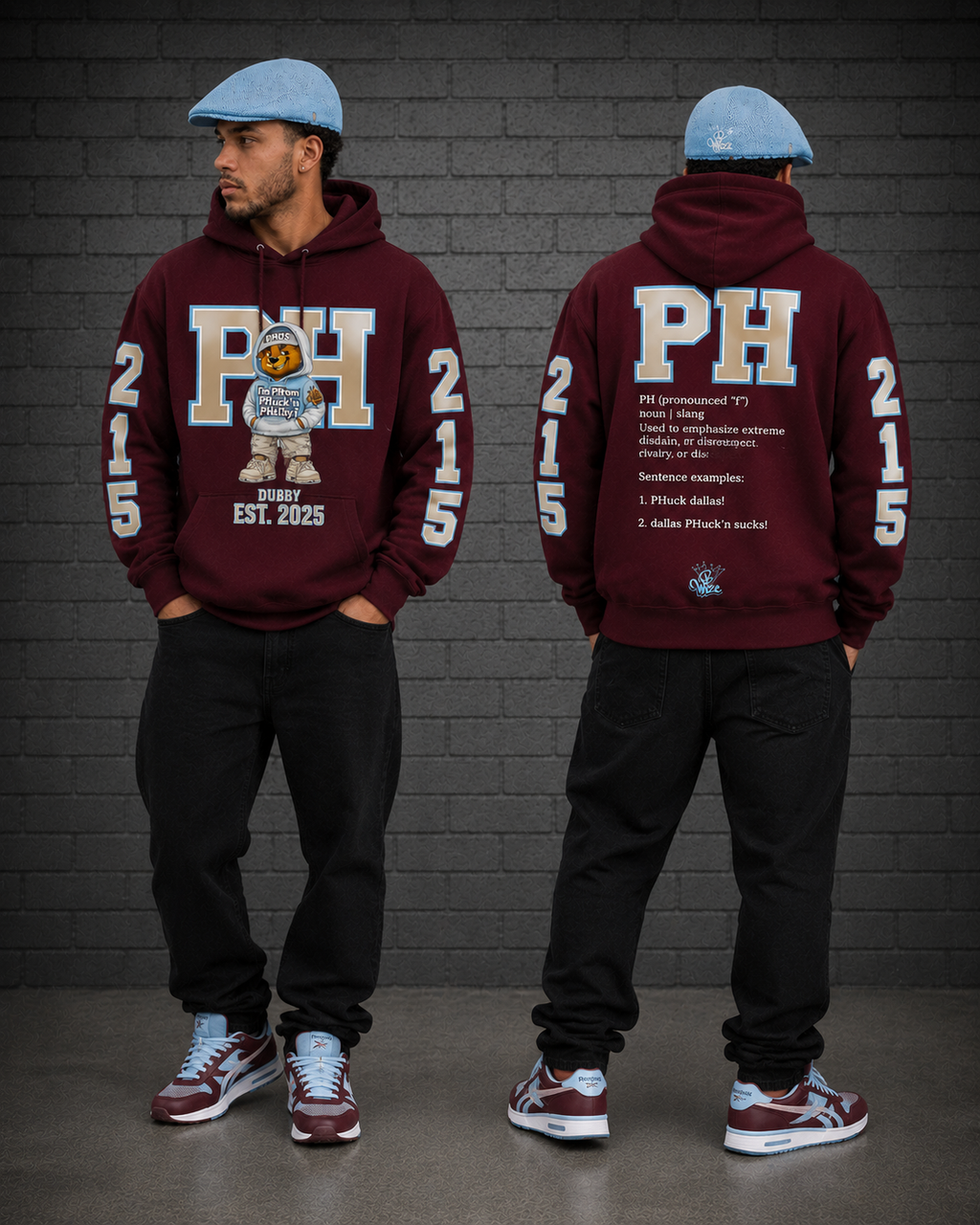 Team JAWNZ PH Hoodie - PHILS Classic Edition