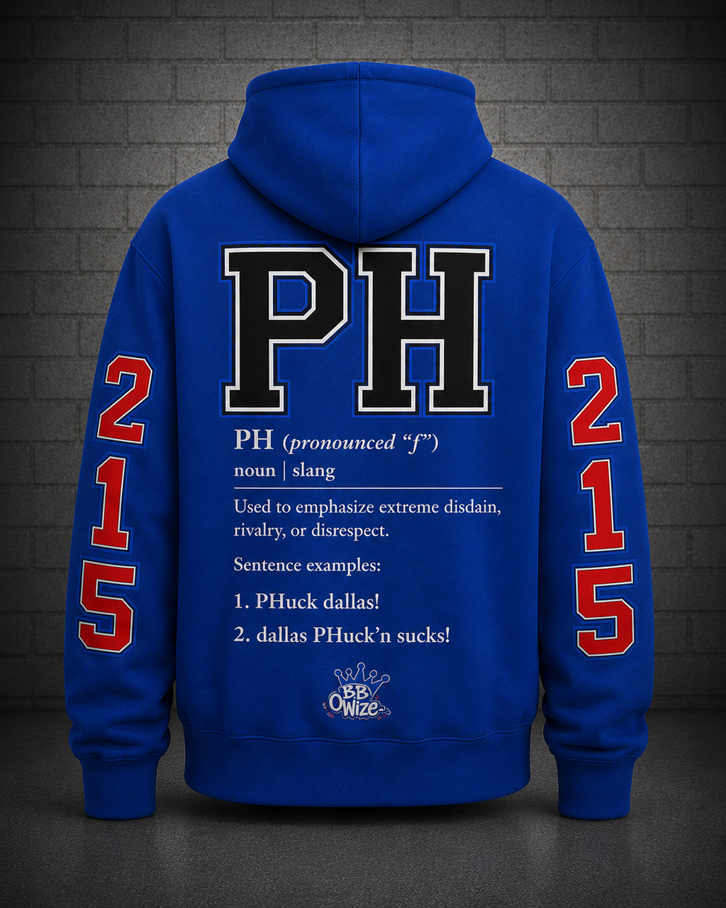 Team JAWNZ PH Hoodie - SIXERS Edition