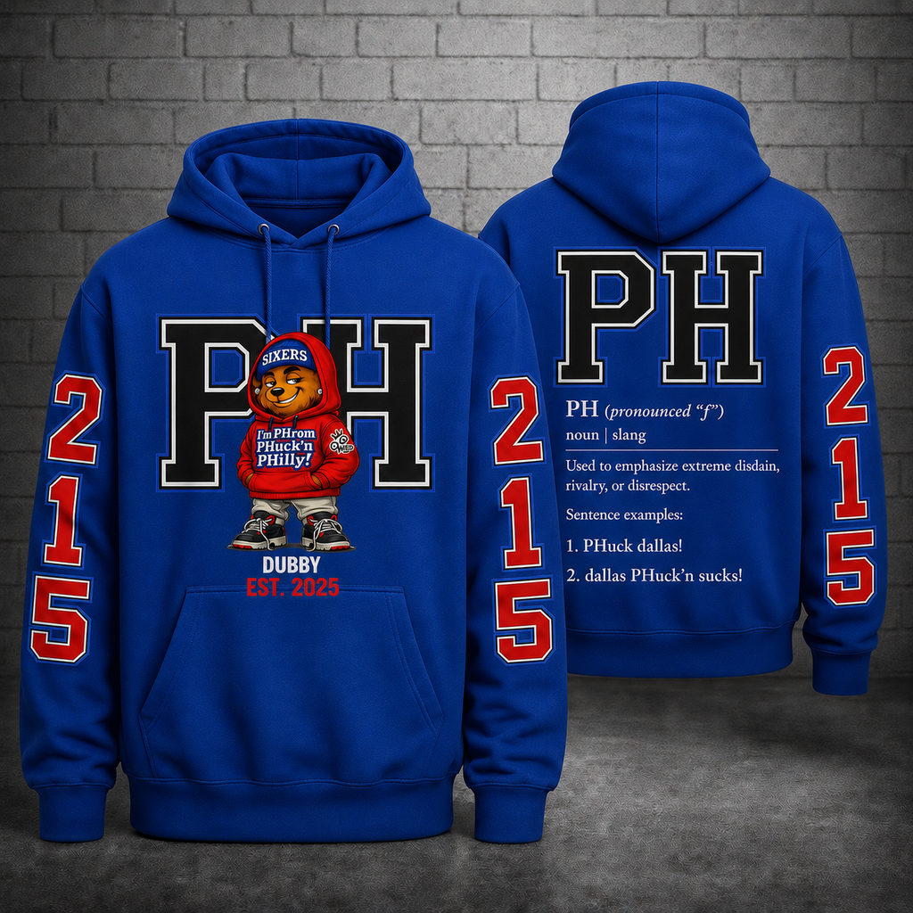 Team JAWNZ PH Hoodie - SIXERS Edition