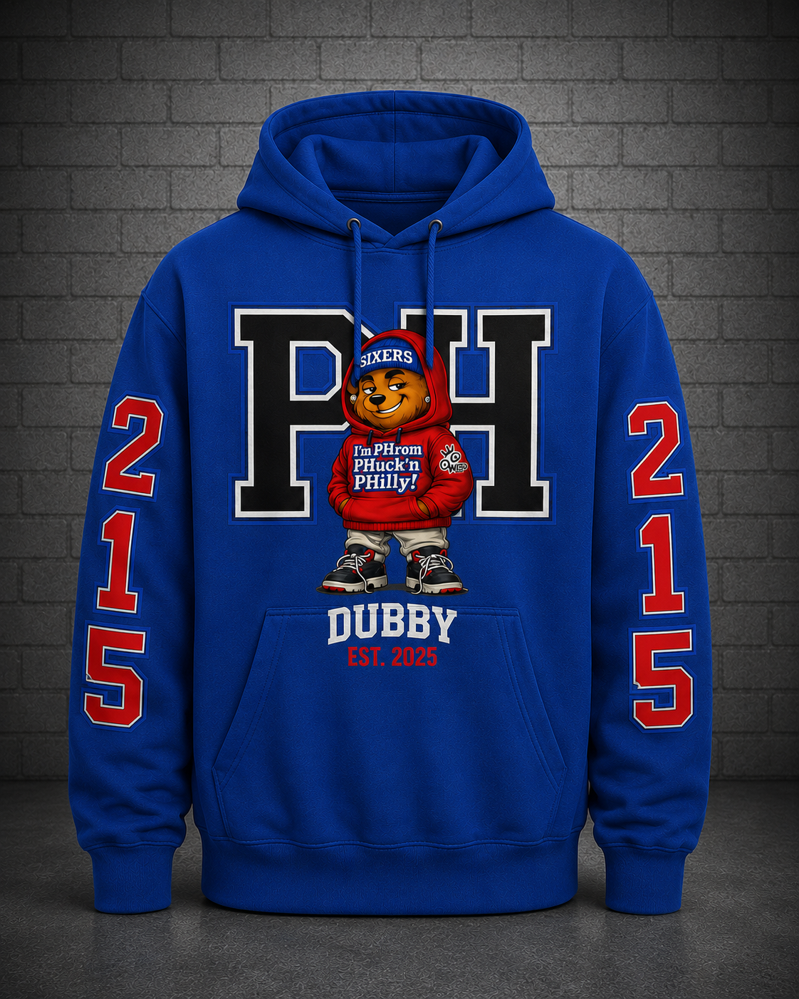 Team JAWNZ PH Hoodie - SIXERS Edition