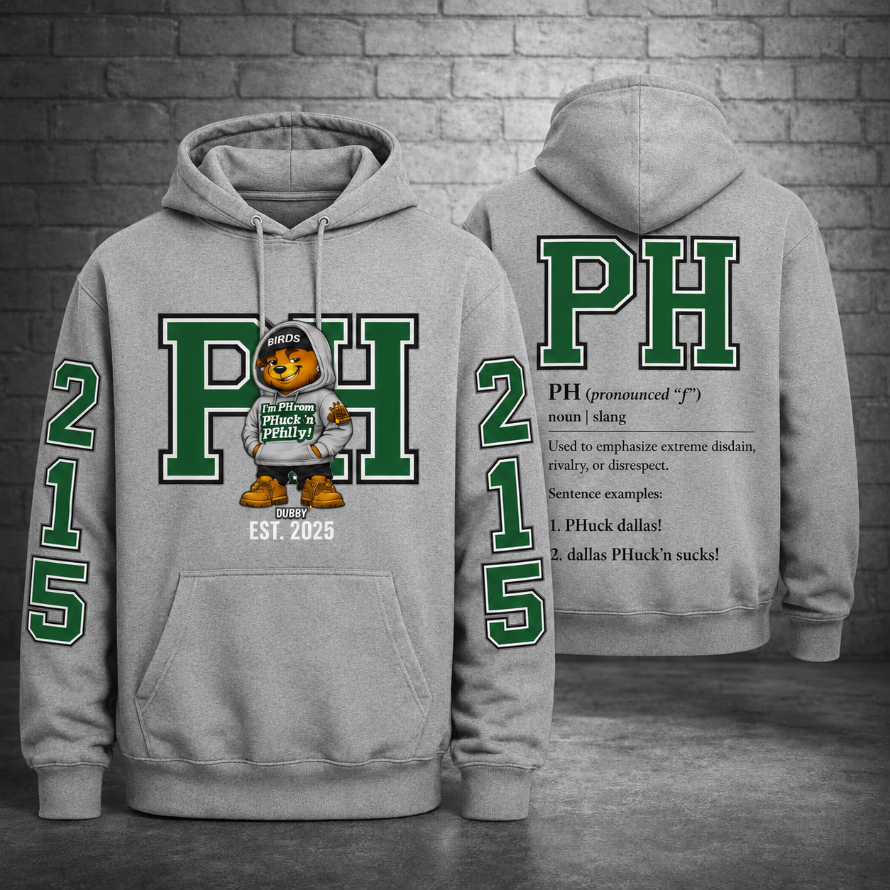 Team JAWNZ PH Hoodie - BIRDS Edition