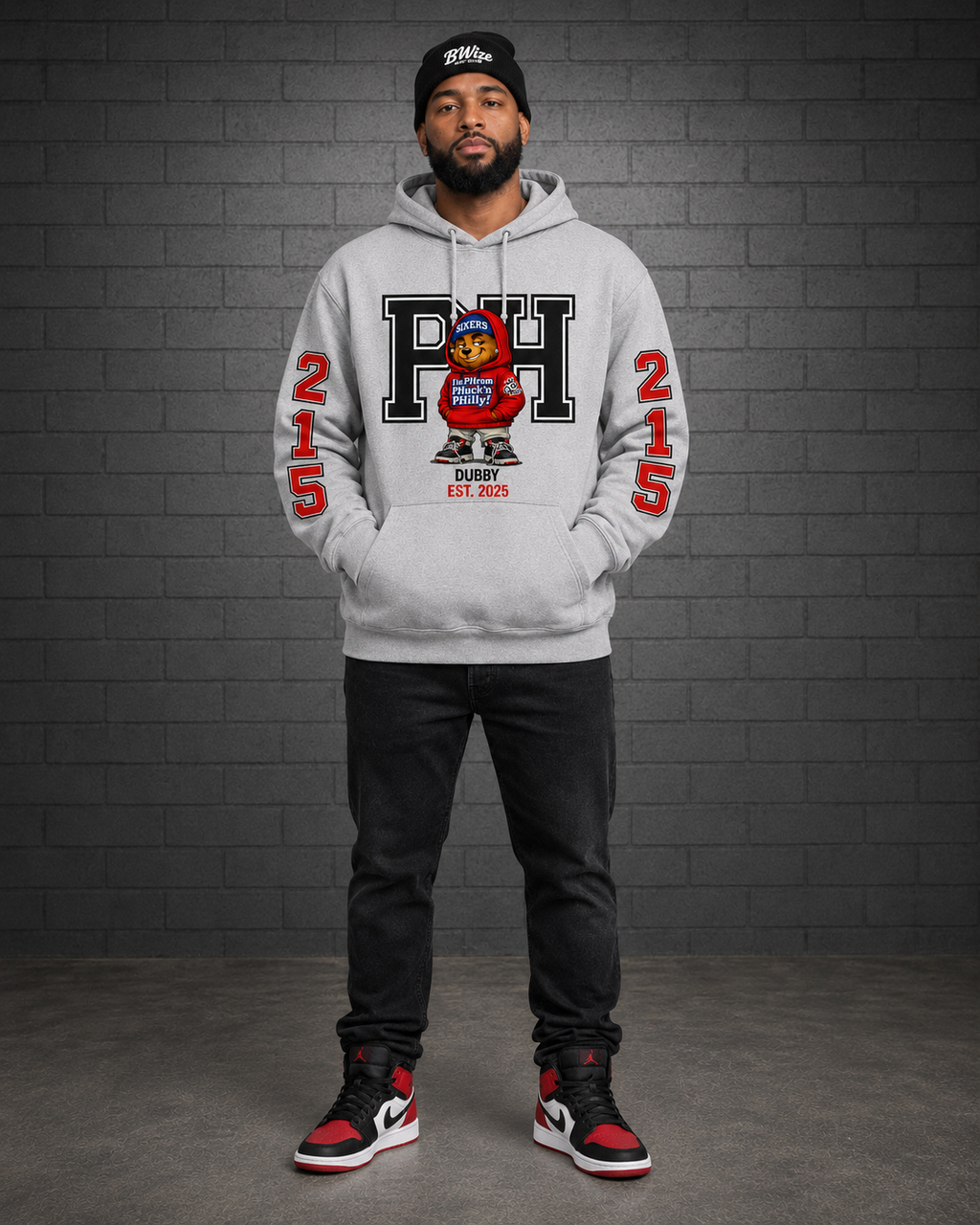 Team JAWNZ PH Hoodie - SIXERS Edition