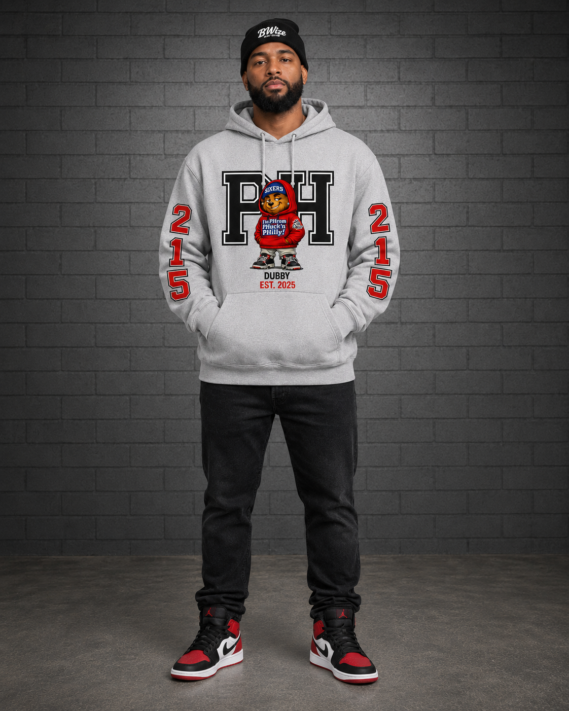 Team JAWNZ PH Hoodie - SIXERS Edition