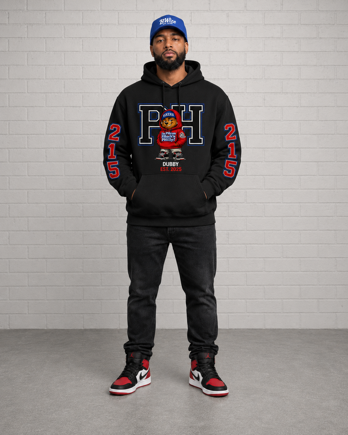 Team JAWNZ PH Hoodie - SIXERS Edition