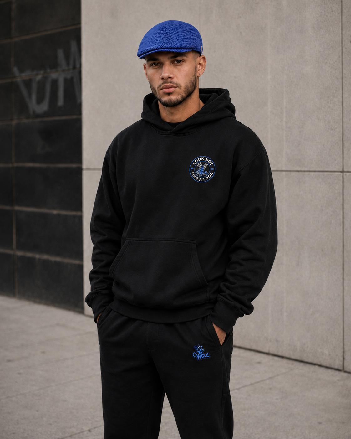 BWize Signature Mesh Driving Hat - RoyAL Blue Edition