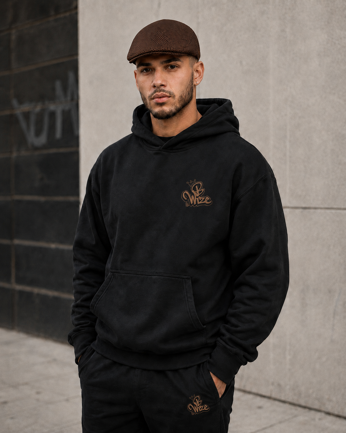 BWize Signature Mesh Driving Hat - ERF Brown Edition