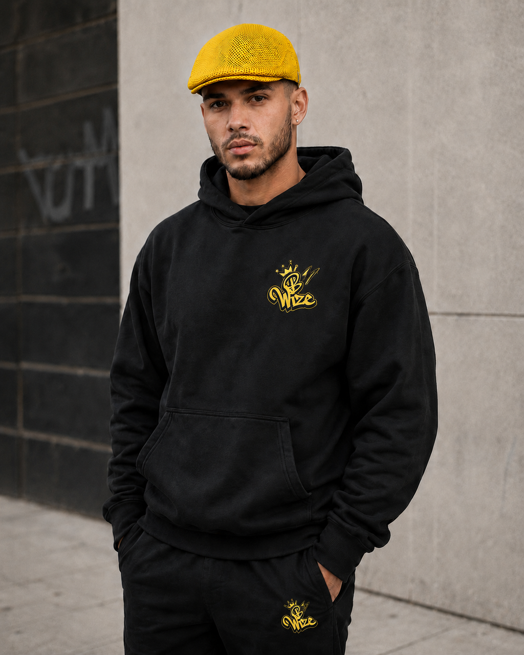 BWize Signature Mesh Driving Hat - Sun Vibes Yellow Edition