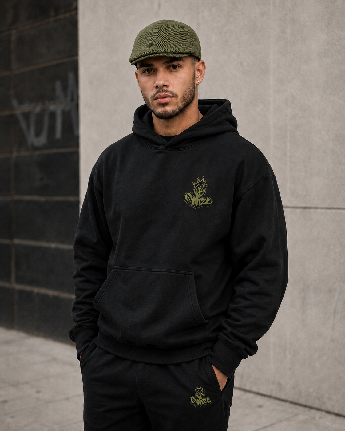 BWize Signature Mesh Driving Hat - ERF Green Edition