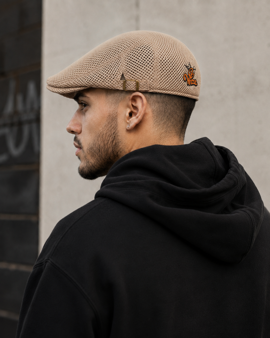 BWize Signature Mesh Driving Hat - Sun Tan Edition