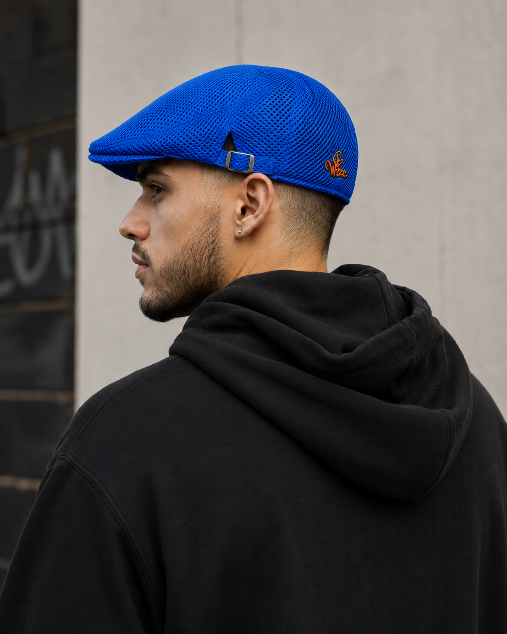BWize Signature Mesh Driving Hat - RoyAL Blue Edition