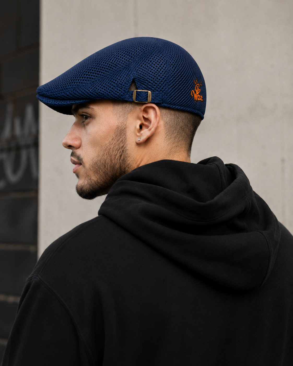 BWize Signature Mesh Driving Hat - NCO Blue Edition