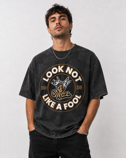BWize Grey Stone Washed Tee - ERF Brown Edition