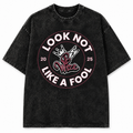 BWize Grey Stone Washed Tee - Aggtown Maroon Edition
