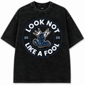 BWize Grey Stone Washed Tee - NCO Blue Edition