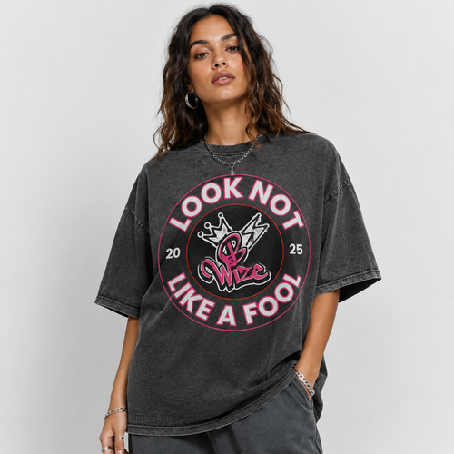 BWize Grey Stone Washed Tee - Panky Pank Edition