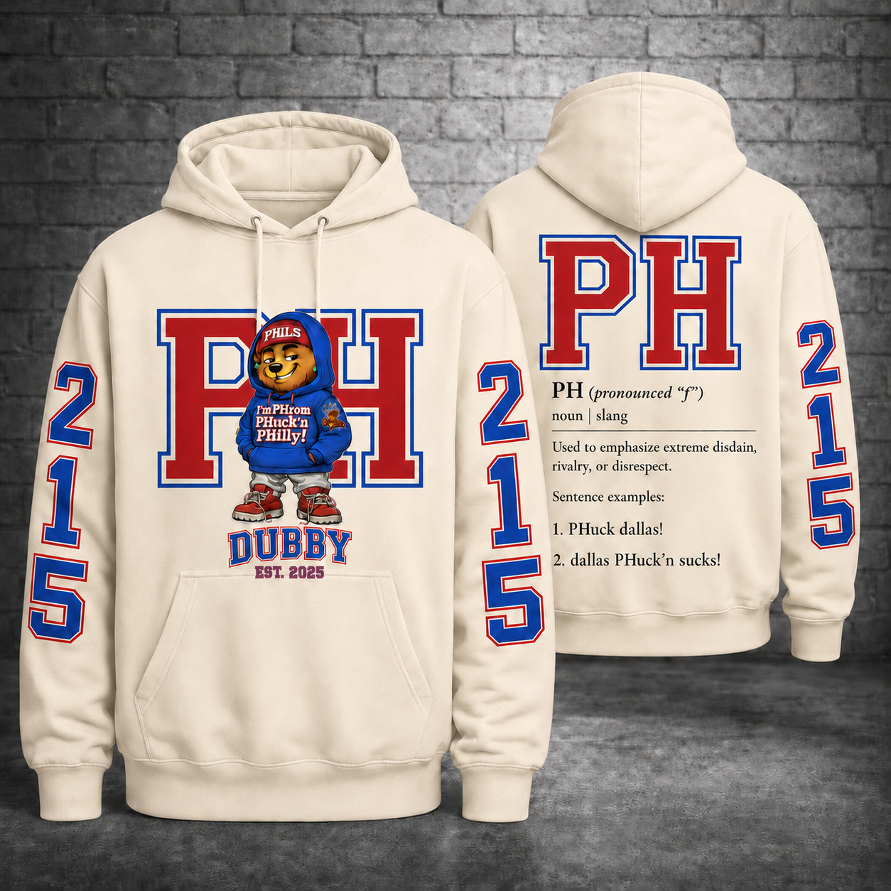 Team JAWNZ PH Hoodie - PHILS Classic Edition