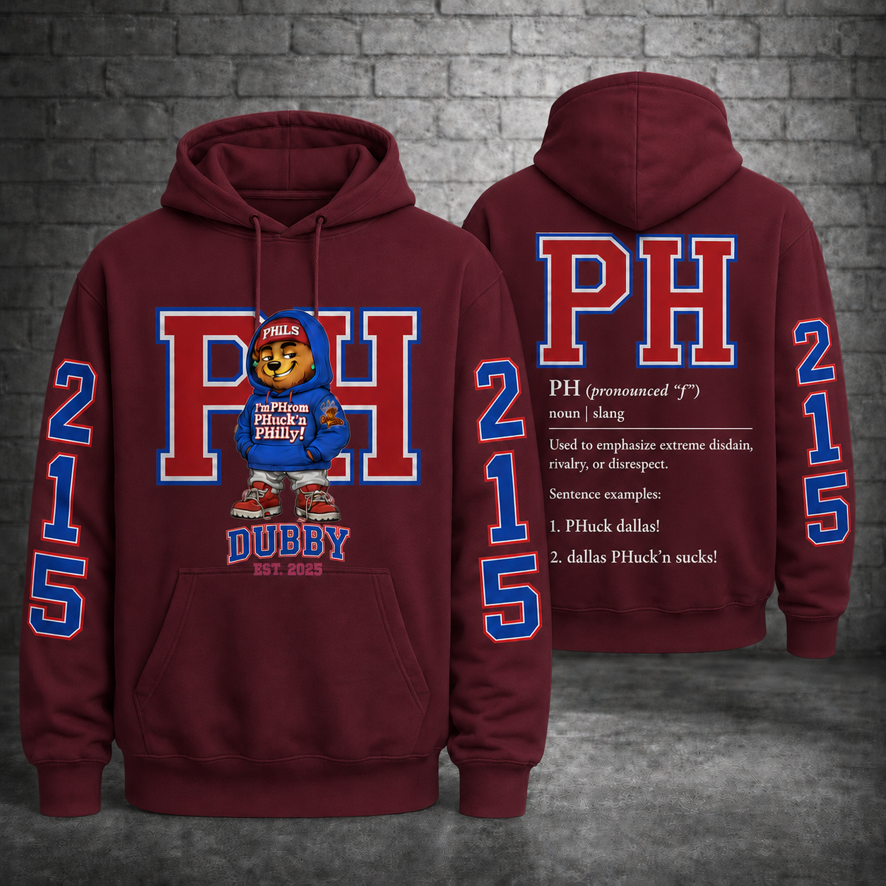 Team JAWNZ PH Hoodie - PHILS Classic Edition