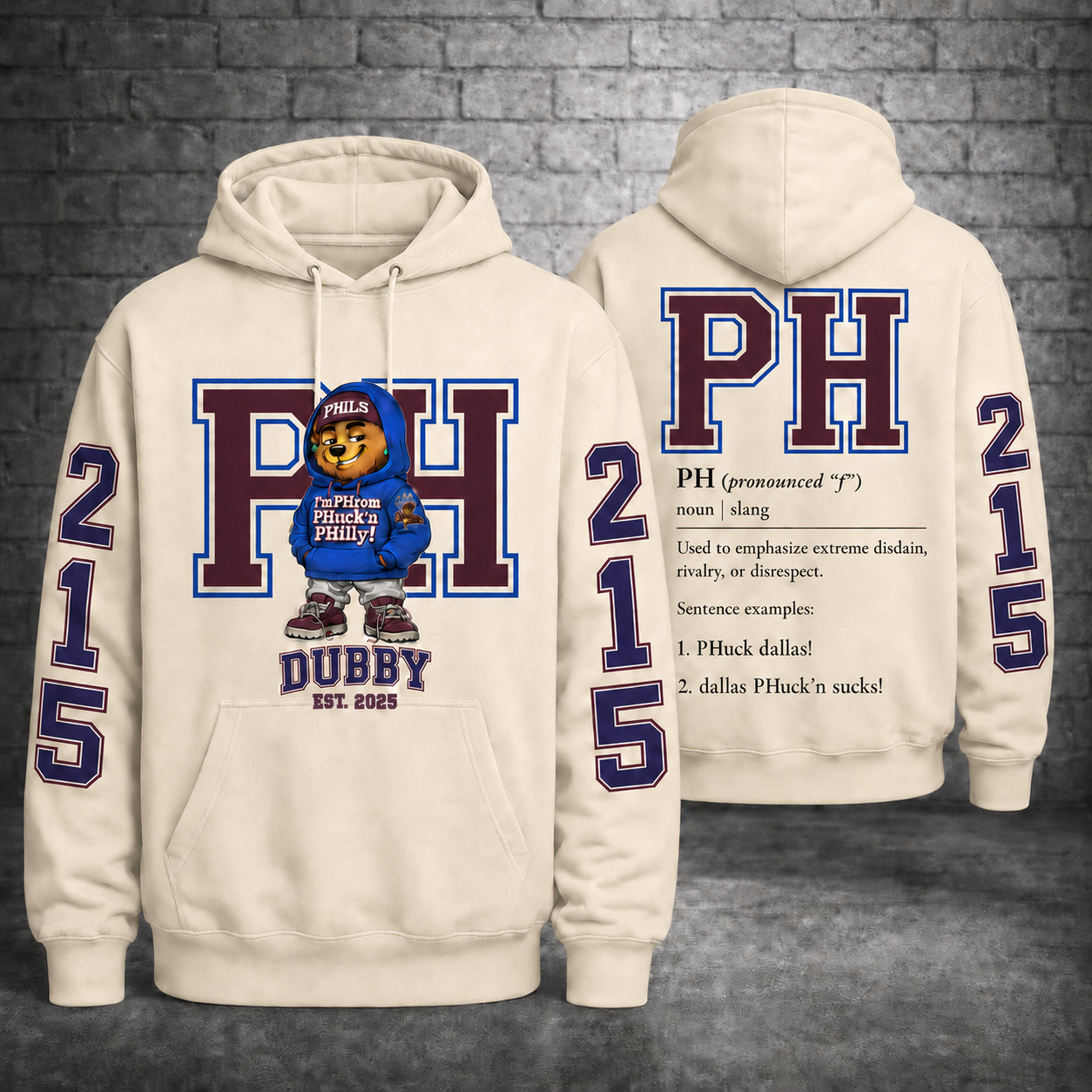Team JAWNZ PH Hoodie - PHILS Classic Edition