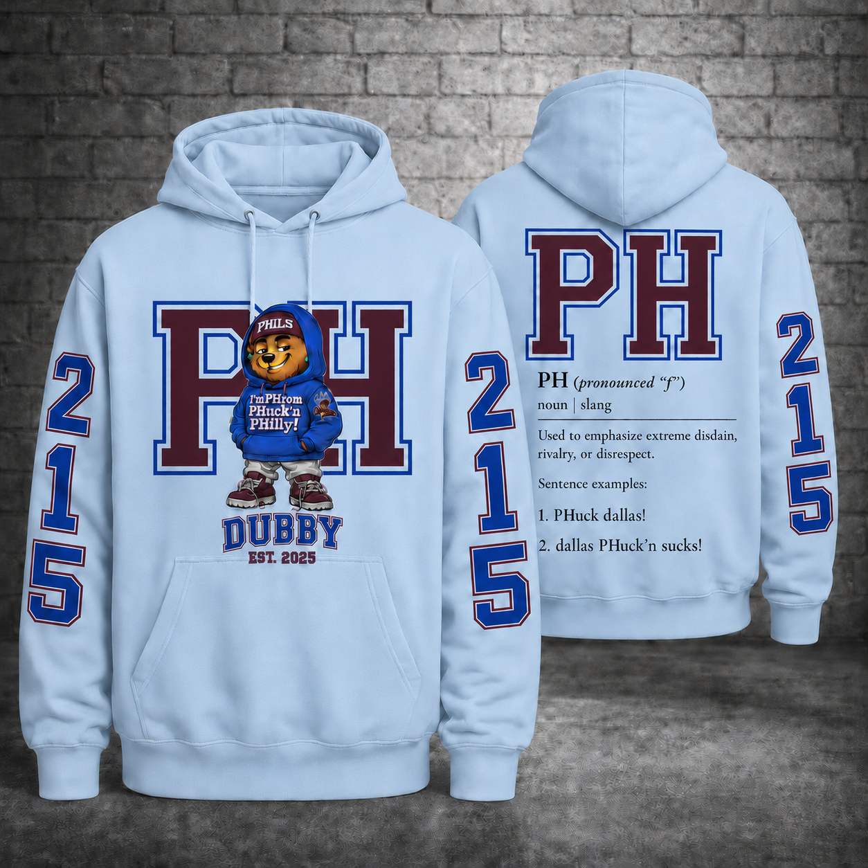 Team JAWNZ PH Hoodie - PHILS Classic Edition