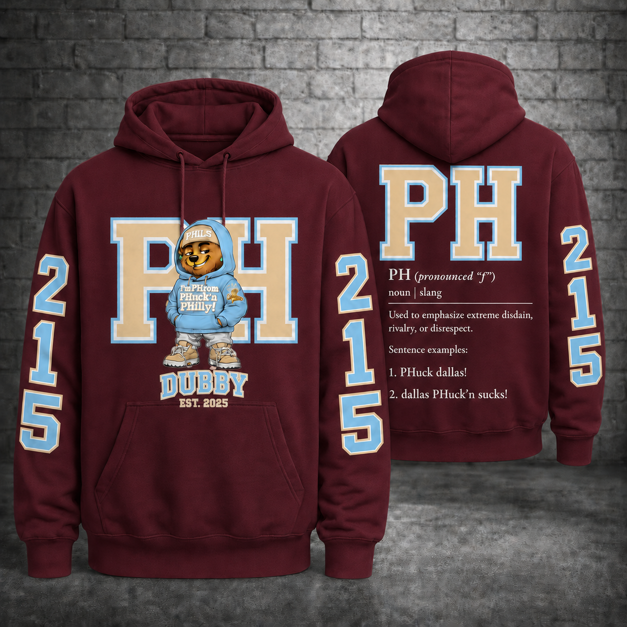 Team JAWNZ PH Hoodie - PHILS Classic Edition